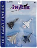 Die Cast Modern Jet Fighter 4 Piece Set Die Cast Modern Jet Fighter 4 Piece Set