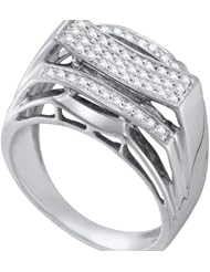0.50CTW MICRO PAVE DIAMOND RING