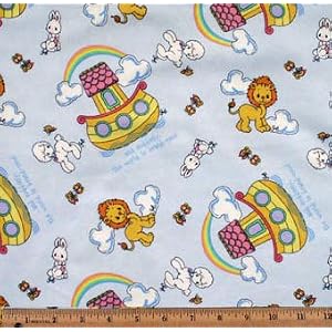 Precious-Ark-on-Blue-Flannel