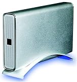 Icy Box Hard Drive Enclosure For 3.5IDE Hard Drive With USB External Connector - Silver Blue LED