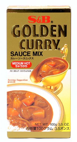 S&B Golden Curry Sauce Mix - Medium Hot by S&B