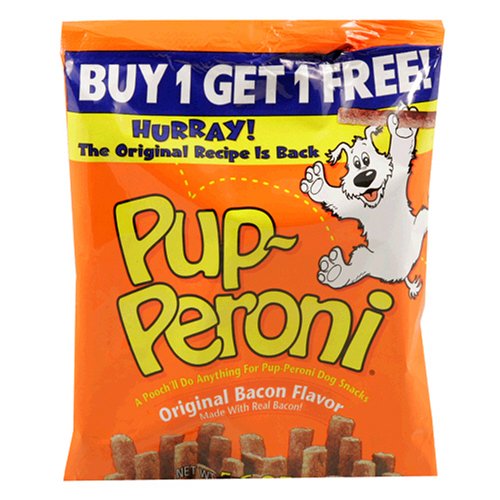 Pupperoni Pup-peroni Bacon Bogo, 11.2-Ounce Units (Pack of 8)