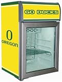 51DzVfOXKzL. SL160  Oregon Ducks Glass Door Refrigerator