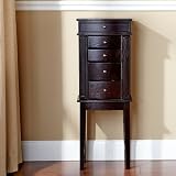 Worthington Merlot Contemporary Armoire