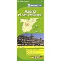 Carte ZOOM Madrid et ses environs