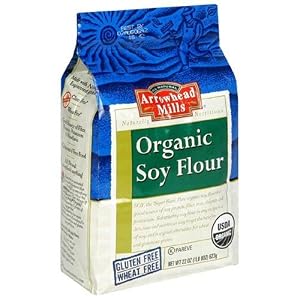 Arrowhead Mills Organic Soy Flour -- 22 oz ( Multi-Pack) by Arrowhead Mills