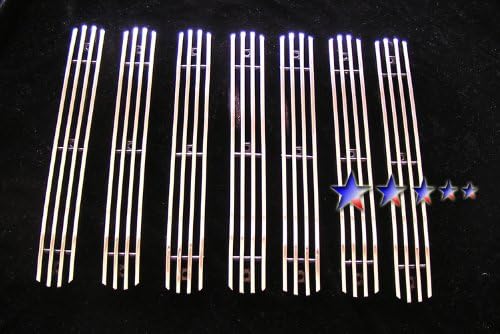 97-06 Jeep TJ Wrangler 7 PC UPPER BILLET GRILLE