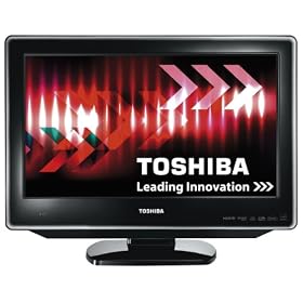 Toshiba 22DV665DB 22-inch Widescreen HD Ready LCD/DVD Combi with Freeview - Black