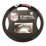 NFL Kansas City Chiefs Poly-Suede Steering Wheel Cover