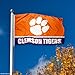 Clemson Flag Tigers Large 3x5