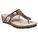 Women's Merona® Edeline Beaded Wedge Sandals - Brown