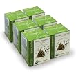 Two Leaves and a Bud Organic Orange Sencha Green Tea, Tea Bags, 15-Count Boxes (Pack of 6)