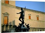 Statue of Neptune - 20 Inch Canvas Print (51 cm) by Robert Harding