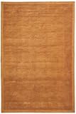IMAGE OF Tibetan Collection Hand Knotted Contemporary Silk Rug 6.00 x 9.00.
