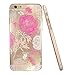 iPhone 6 / 6S Case, Frostory Ultra Thin Clear Art Pattern Crystal Gel TPU Rubber Flexible Slim Skin Soft Case for Apple iPhone 6 6S 4.7