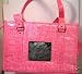 Pet Supplies : Chelsea Paws Faux Crocodile Pink Pet Carrier