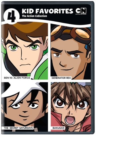 Cover art for  4 Kid Favorites: Cartoon Network the Action Coll