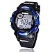 Voberry Multifunction Children Boy Digital Led Quartz Alarm Date Sports Waterproof Wrist Watch (Blue) RS.1373.00