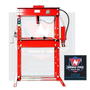 Neiko Pro Tools 45 Ton Air Manual Hydraulic Press by 