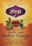 Yogi Tea Vanilla Spice Perfect Energy Tea Bags - 16 ct