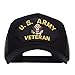 US Army Veteran Patched Mesh Cap