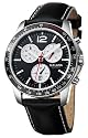 Golana - TE200.1 - Terra - Pro - All Terrain - Montre Homme Acier - Quartz Analogique - Chronographe - Bracelet Cuir Noir