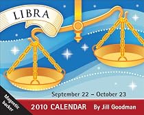 Libra 2010 Calendar: September 22 - October 23