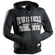 Sweatshirt Hooded Sweater Hoodie von RUSSELL ATHLETIC Farbe Schwarz