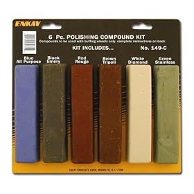 6 pc. Polishing Compound Kit by Enkay