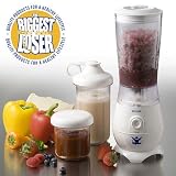 Biggest Loser AB-1002-BL 2-in-1 Double-Up 240-Watt Multi-Chopper and Storage System