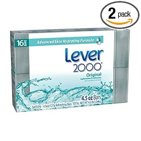 Lever 2000 Moisturizing Bar, Perfectly Fresh, 4.5-Ounce Bars in 16-Count Packages (Pack of 2)