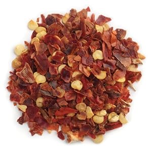 Frontier Chili Peppers Crushed, Red Chili Flakes Certified Organic, 16 Ounce Bag by Frontier