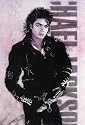 Michael Jackson (In Black Leather) Music Poster Print 80s - 11" X 17"