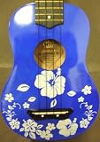  : Leolani Blue Hibiscus Soprano Ukulele