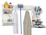 Wall Control 10-LDX-300WW Deluxe Laundry Room Organizer Wall Control 10-LDX-300WW Deluxe Laundry Room Organizer