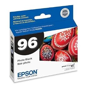 Epson T096120 Stylus Photo R2880 Printer UltraChrome K3 Ink Cartridge (Photo Black)