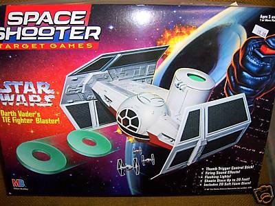 51E%2BZbU%2BZRL Darth Vaders Tie Fighter Blaster Space Electronic Shooter Target Game Star Wars