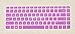 Bodu Colorful Keyboard Protector for HP Pavilion G4 G6 M4; Envy 4 6 15 Pro; DM4 DV4; HP 450 1000 2000; Presario 431 430 450 Q43 CQ57 CQ45.246 G1 Pavilion TouchSmart 14-B137TX,242 G1(Purple)