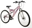 Dunlop Sport Cold Fusion 26" Wheel Womens Dual Suspension Mountain Bike