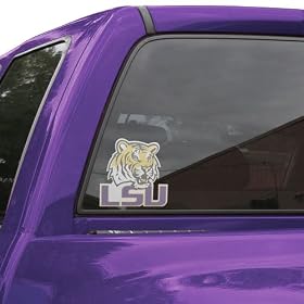 LSU Tigers Perforated Window Decal