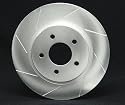 Power Slot 151PSL Slotted Brake Rotor for 1970-7/1973 Nissan 240Z, 260Z, 280Z - All - Left Front