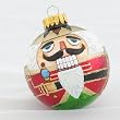 Club Pack of 24 Nutcracker Glass Ball Christmas Ornaments 2.5" (65mm)