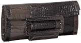 SR SQUARED By Sondra Roberts Buckle Clutch