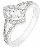 NEW DIAMOND WHITE GOLD LADIES RING