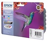 Produkt-Bild: Epson T0807 Multipack (cyan, magenta, gelb, schwarz, light cyan, light magenta)