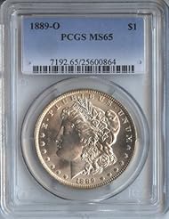 From Amazon.com. Click for details:
 Coins: 1889 O Morgan Dollar PCGS MS65 Coins: 1889 O Morgan Dollar PCGS MS65