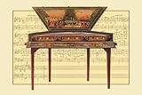 Art Poster, Dulcimer - 20x30