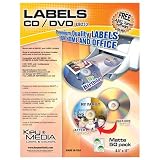 Labels Cd/dvd Matte 50 Pack