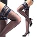 Coromose® Sexy Lace Top Silicone Band Thigh High Stockings(Sapphire)