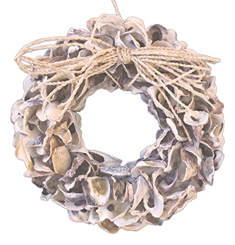 Mud Pie Sea Holiday Oyster Shell Nautical Wreath Wreaths